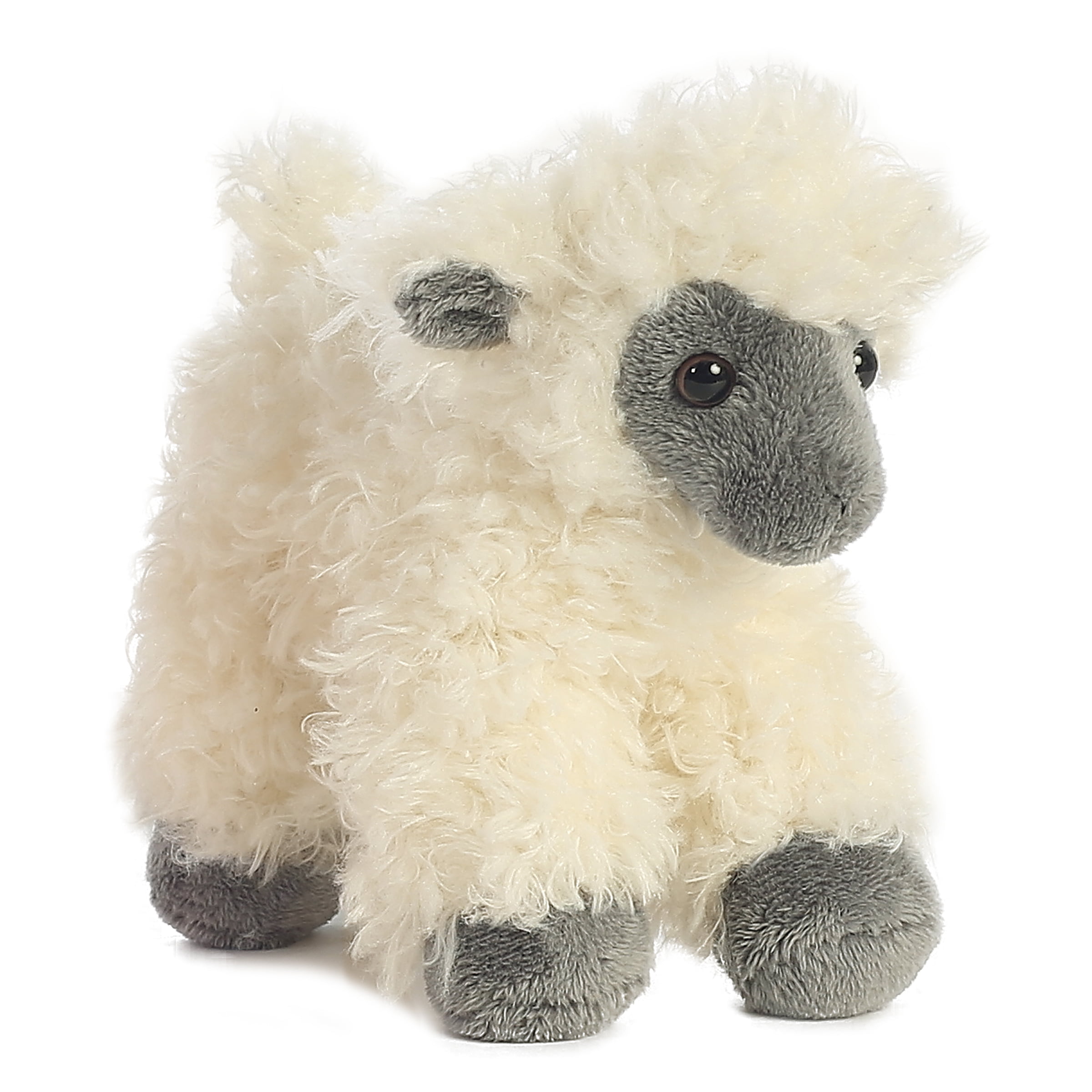 31376 8" Black Face Sheep Plush Stuffed Animal Toy 