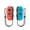 Red Blue, variant on Left and right handle wireless handle small handle with wake-up vibration switch game handle,Purple Orange