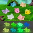 thumbnail image 6 of Glow-in-the-dark dinosaur decoration accessories resin crafts small ornaments, 6 of 7