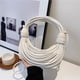 thumbnail image 5 of Bolso creativo distintivo para mujer, línea de verano, paquete de nudo tejido, bolso cruzado de hombro para mujer, 5 of 6