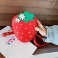 thumbnail image 3 of Women Cute Strawberry Purse Cartoon Messenger Crossbody Handbag Women Outdoor Casual Daily Use Shoulder Bag Small Coin Wallet, 3 of 7