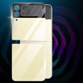 thumbnail image 1 of 2 Pcs Film Protecteur Compatible Samsung Galaxy Z Flip 3, Z Flip 3 Protecteur d'Écran Coloré Arrière Côté, 1 of 3