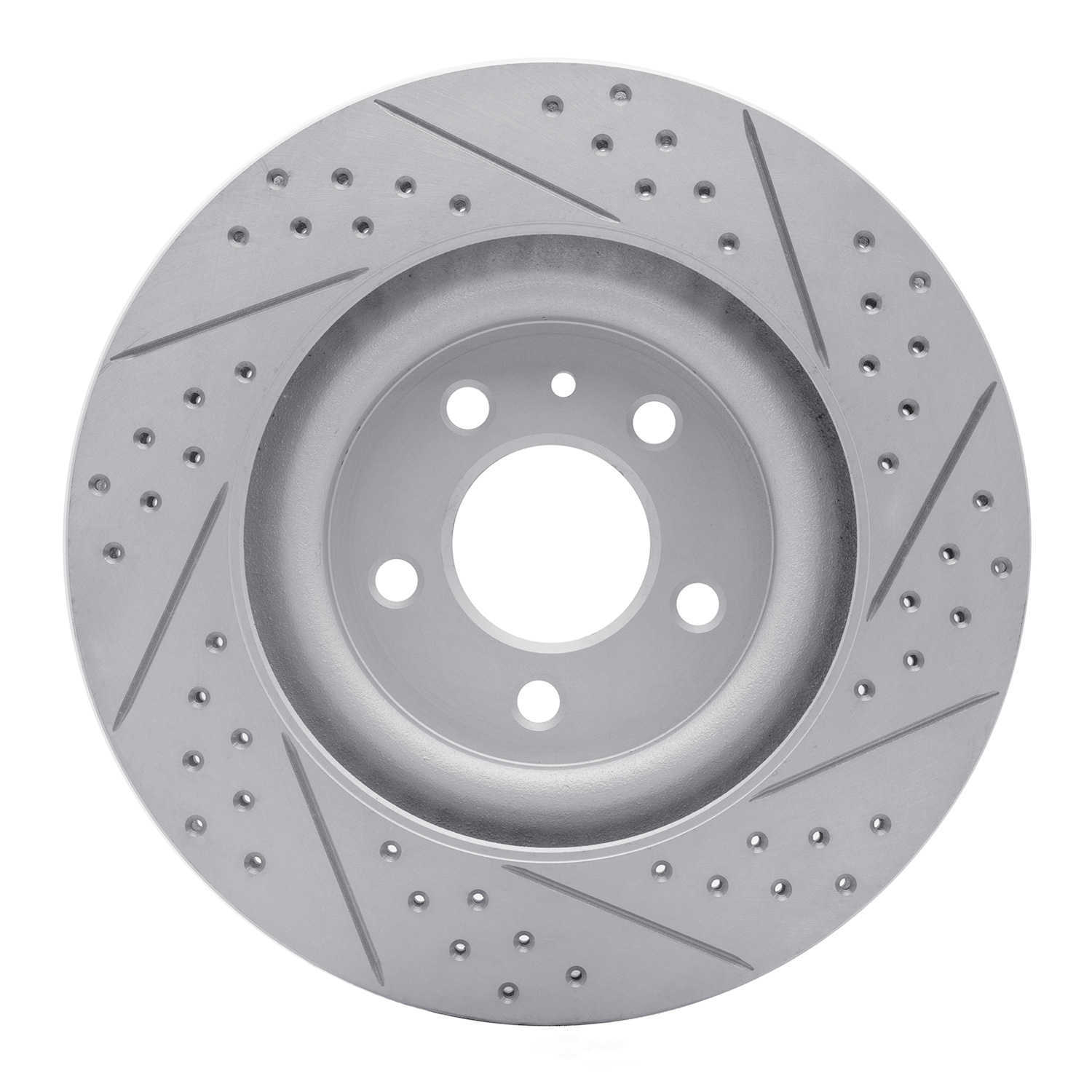 Dynamic Friction Company 830-54065L DFC Geoperformance Rotor - Drilled and Slotted