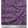 thumbnail image 1 of Soimoi Purple Cotton Jersey Fabric Leopard & Wild Animal Skin Fabric Prints by Yard 58 Inch Wide, 1 of 3