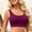 Hot Pink, variant on Sentmoon Supportive Bikini Top Curvy Bathing Suits Tummy Control Push Up Solid Color Plus Size Spaghetti Strap Backless Women's Swimsuits Summer Beach Supplies