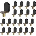 thumbnail image 1 of Bronze Shelf Pins, Glass Supports Furniture Cabinet Closet Bookcase Shelf Bracket-Style Pegs 30 Pac, 1 of 5