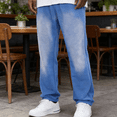 thumbnail image 4 of GINGTTO Men's Relaxed Fit Casual Jeans - Soft Comfort Stretch Denim for Everyday Wear, 4 of 5