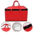 thumbnail image 4 of Frcolor Bag Insulated Food Bags Delivery Lunch Thermal Pizza Grocery Tote Warmer Cooler Box Bento Hot Shopping Catering Carrier, 4 of 10