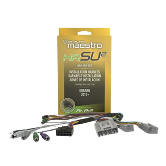 iDatalink HRN-HRR-SU2 Radio Replacement SWC Interface Harness for 2012-Up Subaru