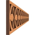 thumbnail image 3 of Ekena Millwork 46 3/8"W x 4"H x 3/8"T Salem Fretwork Moulding, Cherry, 3 of 13