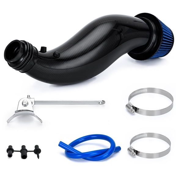 Carbon Fiber Air Intake PIPE Induction Air Filter for HONDA CIVIC 92-00 EK EG
