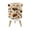 Color 4, variant on Small Trash Can with Lid Bison Wilderness Seamless Mountains Rivers Pine Forest Vintage Earth 1.8 Gallon Dog Proof Trash Can Round Garbage Can Waste Bin Wastebasket for Bathroom Bedroom Living Room