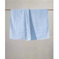 thumbnail image 2 of Feather & Stitch 2 Piece Towel Like Bath Mats (30x21 Inch) 100% Cotton Terry Mat for Hotel, Spa, Shower Floor Mats [NOT A Bathroom Rug], Soft Absorbent Washable Mats - Sky Blue, 2 of 9