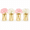 White and Pink-Hydrangea-4, variant on White and Pink Hydrangea 4 Set Mason Jar Decorative Centerpieces