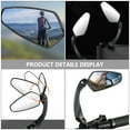 thumbnail image 2 of Weiweiguan 1pc Bike Use Mirror 360 Degree Rotatable Bike Rearview Mirror Rear View Mirror (Right), 2 of 7
