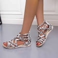thumbnail image 5 of Zapatos de punta abierta para mujer Sandalias cómodas Sandalias de playa cómodas e informales Wmkox8yii  sa4071, 5 of 5