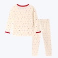 thumbnail image 4 of CAICJ98 Girls Pajamas Soft Cotton Pjs Set Toddler Kids 2 Piece Long Sleeve Sleepwear,Size 6-7 Years, 4 of 8