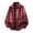 Red, variant on Men's Plaid Flannel Shirt Long Sleeve Casual Button Down Collared Top with Chest Pocket Buffalo Check Pattern Soft Brushed Cotton Loose Fit Big and Tall Fall Winter Everyday Wear Basic Dark Blue M