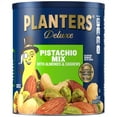 thumbnail image 2 of (3 pack) PLANTERS Deluxe Pistachio Mix, Party Snacks, Plant Based Protein, 14.5 oz Steel Can, 2 of 13
