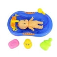 thumbnail image 3 of Baby Doll in Bath Tub With Shower Accessories Set Kids Pretend Role Play Toy, 3 of 6
