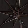 thumbnail image 4 of Safavieh Ortega 9' Market Crank Auto Tilt Patio Umbrella, Black, 4 of 7