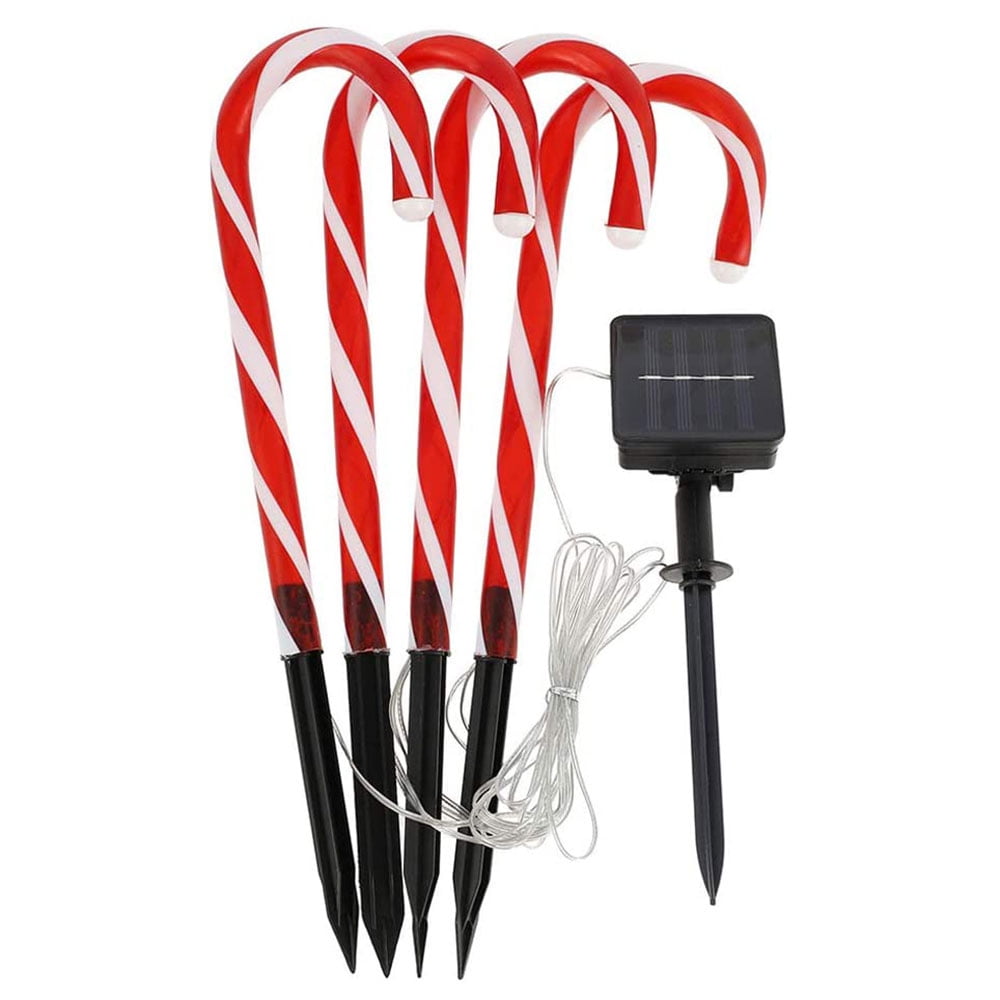 Ideal festive decoration Vibrantly colored candy cane fixtures are the ...