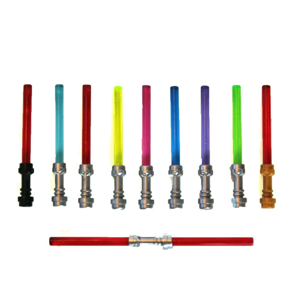 LEGO® Star Wars™ Lightsaber Lot 10 Rare Colors & Hilts