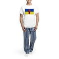thumbnail image 5 of CafePress - Glory To Ukraine Pajamas - Men's Light Loose Fit Cotton Pajama Set, 5 of 7