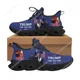 thumbnail image 1 of Zapatillas deportivas planas para hombre y mujer, con cordones de malla, personalizadas, con la bandera de Donald Trump en ., 1 of 6