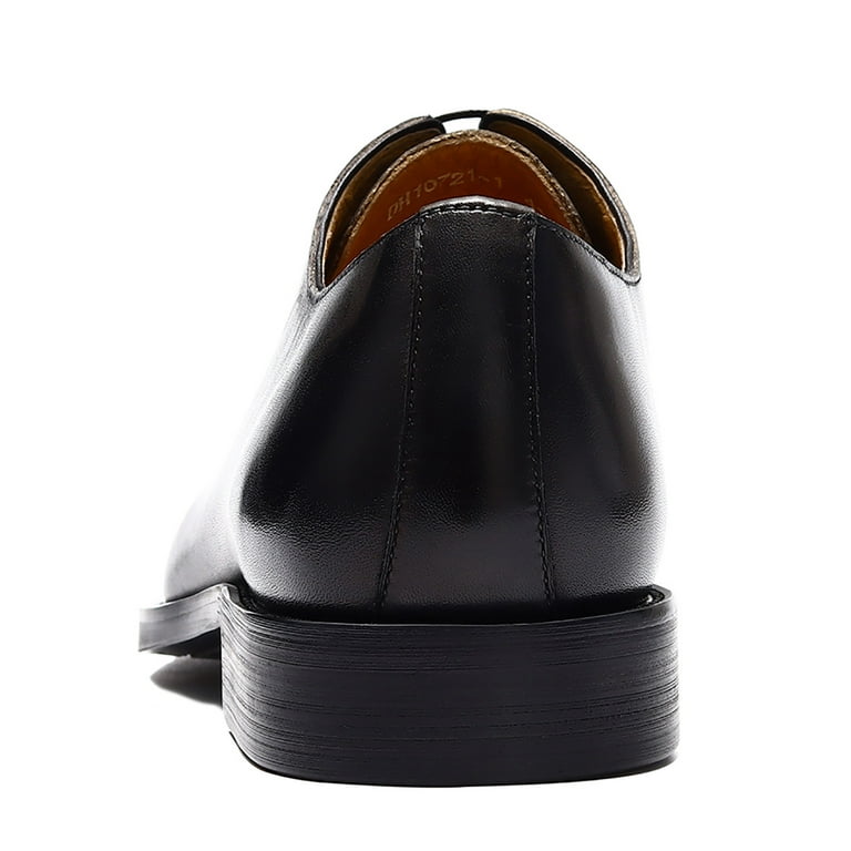 Santimon Black Grey Dress Shoes for Men Modern Lace up Oxford Shoes Party Wedding Formal Shoes US 7.5 - Walmart.com Santimon Black Grey Dress Shoes for Men Modern Lace up Oxford Shoes Party Wedding Formal Shoes US 7.5 - Walmart.com