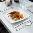 thumbnail image 5 of Vesteel 40-Piece Flatware Silverware Set Service for 8, Stainless Steel Cutlery Eating Utensils Fork Knife Spoon Set, Mirror Finished & Dishwasher Safe, 5 of 6