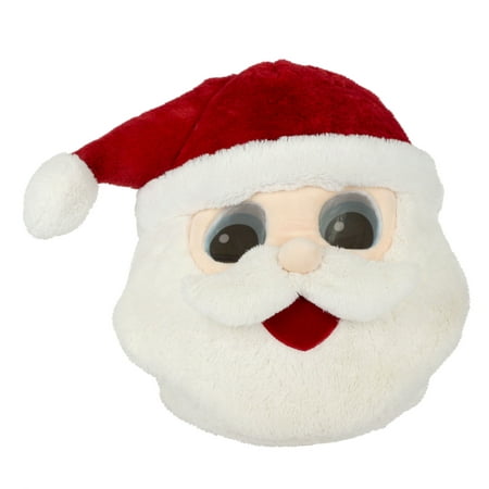 Maskimals Oversized Plush Xmas Mask - Santa Claus