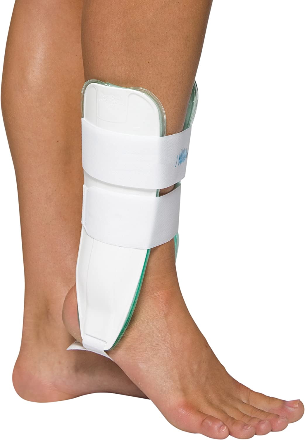 Aircast Air-Stirrup Ankle Foot Brace, White, Large, Right Leg
