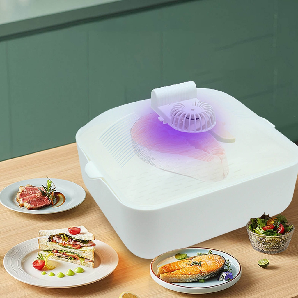 Meat Defroster Machine Rechargeable Thaw Box Large Capacity For Kitchen