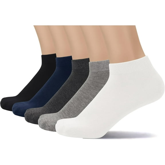 CAILDANL Thin Viscose Bamboo Low Cut Ankle Socks Men Breathable Sock Comfort Cool Softy Lightweight Sock 5 Paris