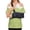 Green, variant on Shoulder Surgery Shirts for Women Short Sleeve Tear Away Tops Shoulder Zipper Surgery Recovery Shirts Chemo Post Adaptive Top Purple L