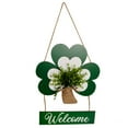 thumbnail image 2 of St. Patrick's Day-shaped Welcome Wooden Sign Decoration In Front Of The Door, 2 of 7