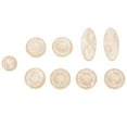 thumbnail image 3 of 9 Pcs Saxophone Key Buttons Inlays for Alto Tenor Soprano Sax Replacement Parts Beige, 3 of 9