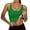 Green, variant on Camisoles & Tanks Womens Square Neck Camisole with Built In Bra for Everyday Comfort and Workout Stretchy Sleeveless Tank Top
