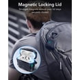 thumbnail image 4 of Funda para AirPods 4 ESR HaloLock Cyber Series con protección contra caídas, 4 of 9
