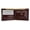 Burgundy, variant on Eel Skin Soft Leather Bifold Credit Card Wallet with Coin Pouch E 59