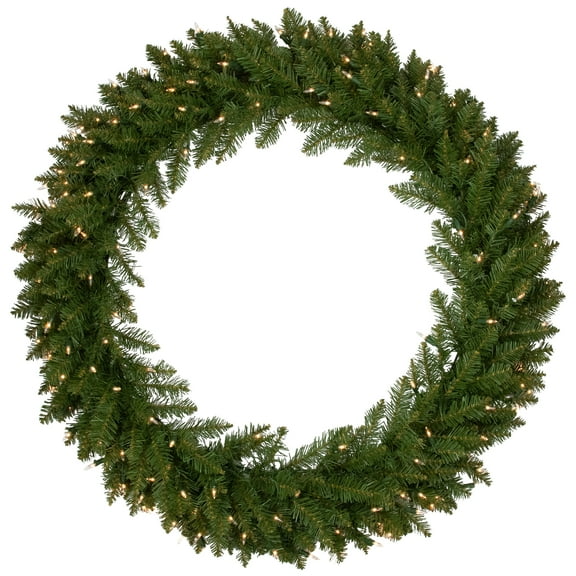 Northlight Pre-Lit Rockwood Pine Artificial Christmas Wreath