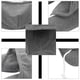 thumbnail image 5 of Almohada cervical con capucha gris, el mejor soporte para el cuello para viajes y oficina, cómodo cojín de descanso en forma de U para mayor comodidad en movimiento, 5 of 8