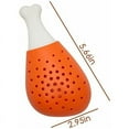 thumbnail image 2 of Chicken Leg Shape Silicone Tea Infuser Filter Spice Stew Soup Silicone Chicken Leg Seasoning Bag Kitchen Gadget(1), 2 of 5