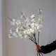 thumbnail image 3 of Jarrón transparente con flores de cerezo artificiales for sala de estar, arreglo decorativo for interiores, 3 of 5