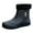 Black, variant on Short Waterproof Shoes For Men, Men's Spring Summer Autumn And Winter Mid Tube Plus Velvet Cotton Removable And Washable Outdoor Fashion Work Fishing Car Wash Kitchen Non Slip Warm Rain Boots