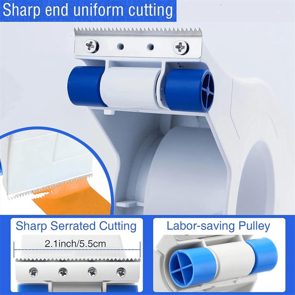 6PCS Set Masking Paint Tape Applicator, Painters Applicator Tool with 5 Rolls Trim and Dispenser