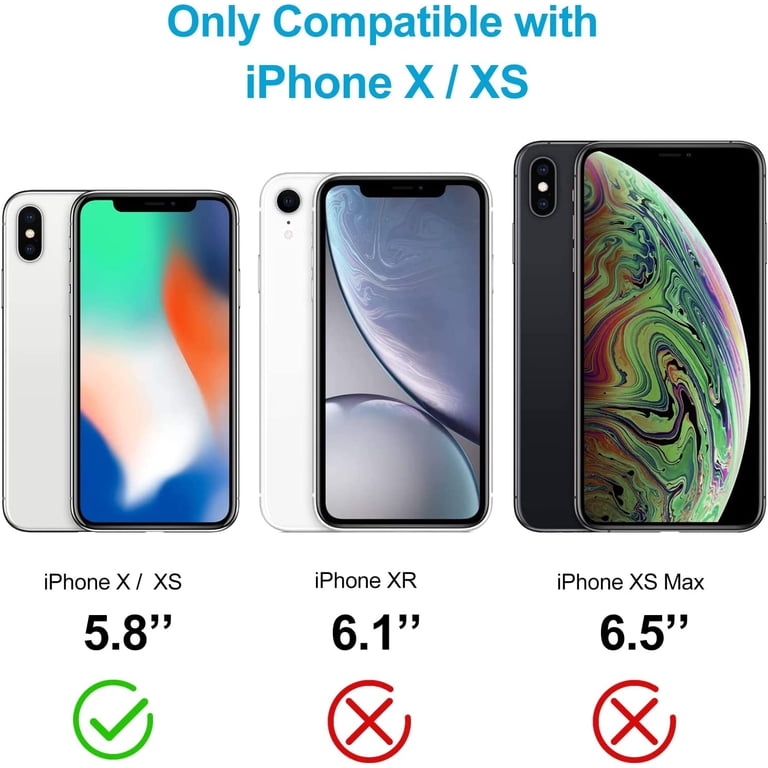 Case for iPhone X/iPhone Xs (5.8 inch), TPU Kawaii Shockproof