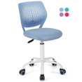 thumbnail image 1 of Pemberly Row Chaise Ergonomique pour Enfants à Hauteur Réglable avec Roues Bleu, 1 of 8
