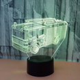 thumbnail image 2 of 3D Night Light Fire Fighting Illusion Lamp with Re, 2 of 5